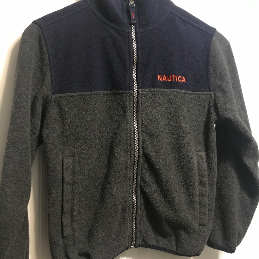 Nautica light weight boys fleece jacket